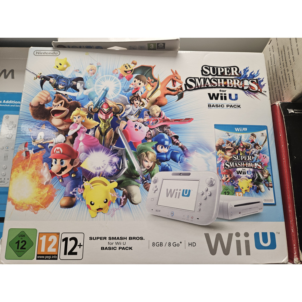 Nintendo Wii U blanche 8GO flasher custom firmware Cafeïne