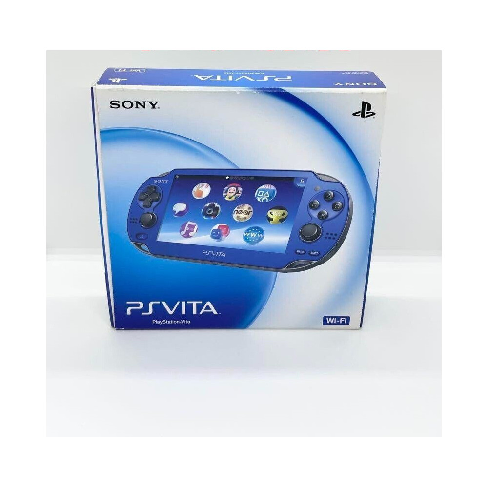 PS Vita Oled 1000 Saphir Blue CFW 3.65 henkaku en boite complète.