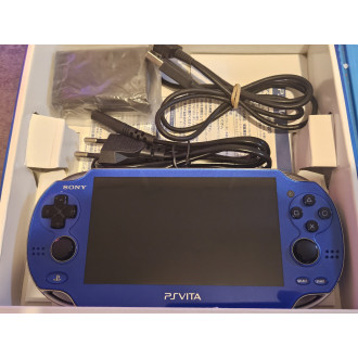 PS Vita Oled 1000 Saphir Blue CFW 3.65 henkaku en boite complète.