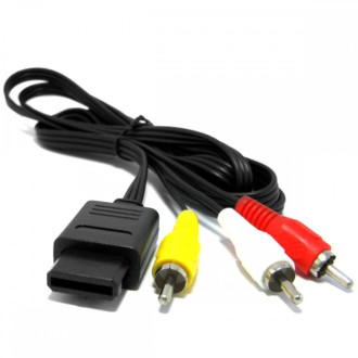 Cable RCA compatible Gamecube/64/snes non officiel