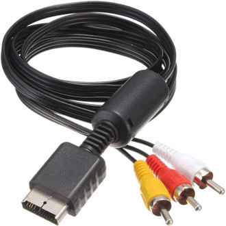 cable RCA compatible PS1 et PS2 non officiel